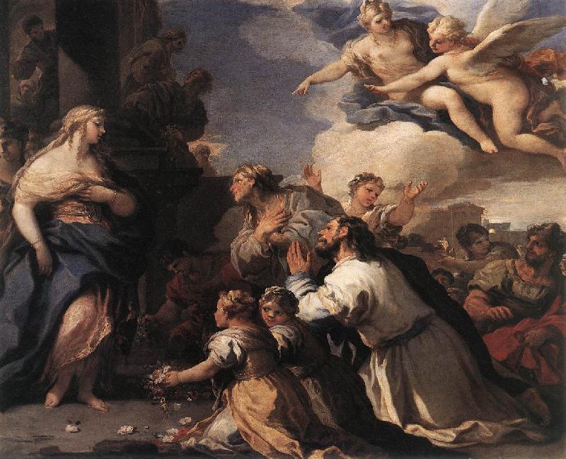 GIORDANO, Luca Psyche Honoured by the People fj oil painting picture